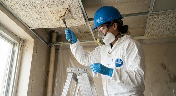 Asbestos testing services for a historic Lakewood, OH home